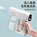 Blue Light Nano Hairspray 300ML USB Rechargeable Barber Sprayer Bottle Wireless Steam Gun for Grooming & Styling Tools