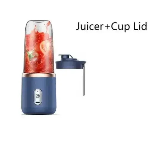Portable Multifunction Blender Bottle Electric 6 Blades  Juice Blender Fresh Juice Smoothie Blender Ice CrushCup Food Processor